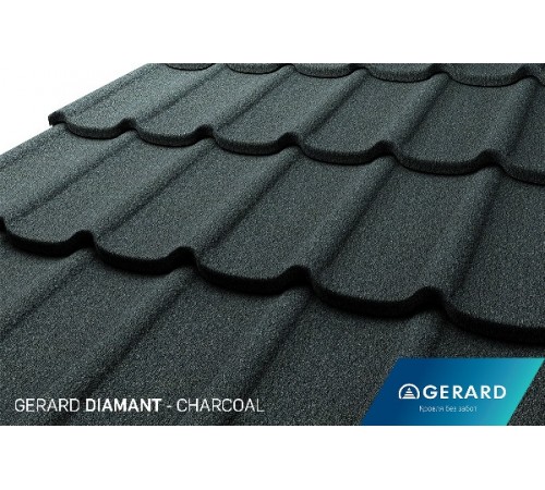 Композитная черепица Gerard Diamant Charcoal