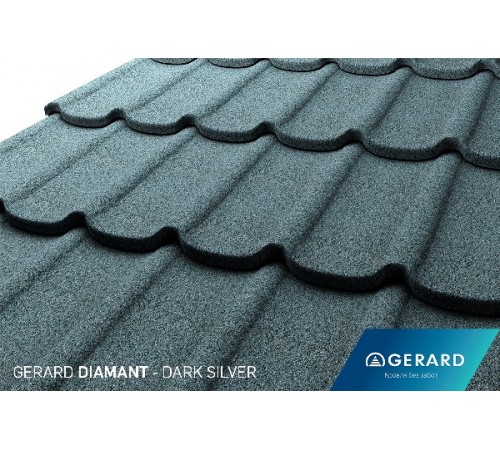 Композитная черепица Gerard Diamant Dark Silver