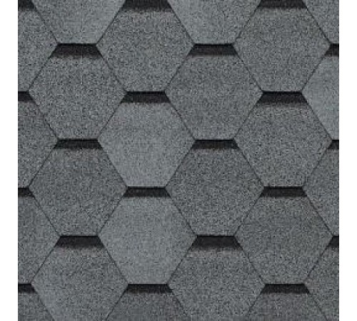 Мягкая кровля Тегола Top Shingle Смальто Серый