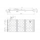 Софит PROFI полностью перфорированный 0.5 MAT RAL 7024