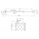 Софит PROFI с центральной перфорацией 0.5 MAT RAL 7024