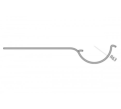 Крюк длинный прямой Pural RR-32