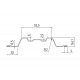 Евроштакетник П-Премиум фигурный 0.5 MAT RR-32